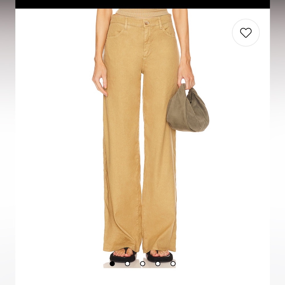 SPRWMN 5 Pocket Wide Leg in Khaki